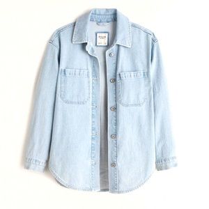 Abercrombie & Fitch Denim Shirt Jacket